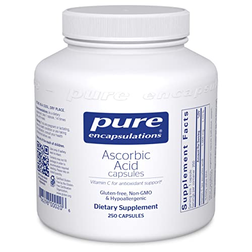 Pure Encapsulations Ascorbic Acid Capsules