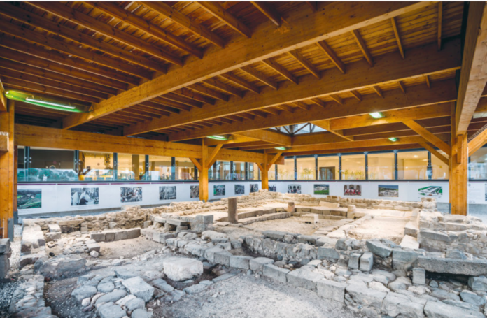 Archaeological treasures abound at the Magdala site