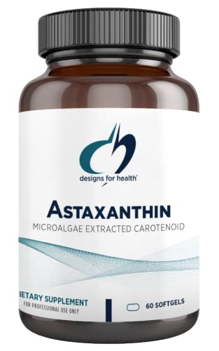 Truncate the text “Designs for Health Astaxanthin – Microalgae (Haematococcus Pluvialis) Extracted Carotenoid Antioxidant Supplement – Support for Cardiovascular, GI, Skin + Eye Health (60 Softgels)” to all words before the first occurrence of either “|”, “–”, or “-“, whichever comes first. If none of these characters are present, truncate to the first comma.