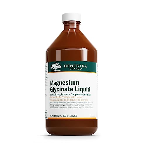 Truncate the text “Genestra Brands Magnesium Glycinate Liquid | Supports Normal Muscle Function and Helps Metabolize Carbs and Proteins | 15.2 Fl Oz | Apple Pomegranate Flavor” to all words before the first occurrence of either “|”, “–”, or “-“, whichever comes first. If none of these characters are present, truncate to the first comma.