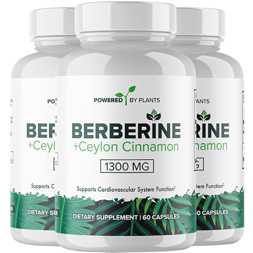 Truncate the text “POWERED X PLANTS Pure Berberine Supplement – 1300mg Berberine with Ceylon Cinnamon Supplements for Metabolism, Immune System Support, & Overall Wellness – 3 Pack, 180 Berberine Supplements” to all words before the first occurrence of either “|”, “–”, or “-“, whichever comes first. If none of these characters are present, truncate to the first comma.