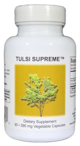 Truncate the text “Supreme Nutrition Tulsi, 90 Pure Holy Basil Vegetarian Capsules” to all words before the first occurrence of either “|”, “–”, or “-“, whichever comes first. If none of these characters are present, truncate to the first comma.