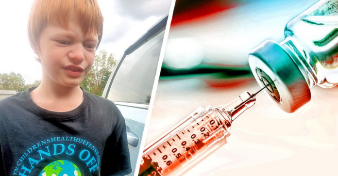 5-year-old develops autism after being forced to get 18 vaccines in one day